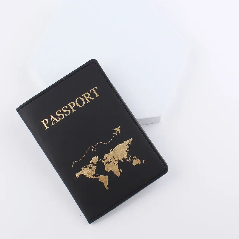 

Couple Line Passport Cover Fashion New Travel Bank Card Document Bag PU Leather Holder Lovers Passport Holder Wallets for Women