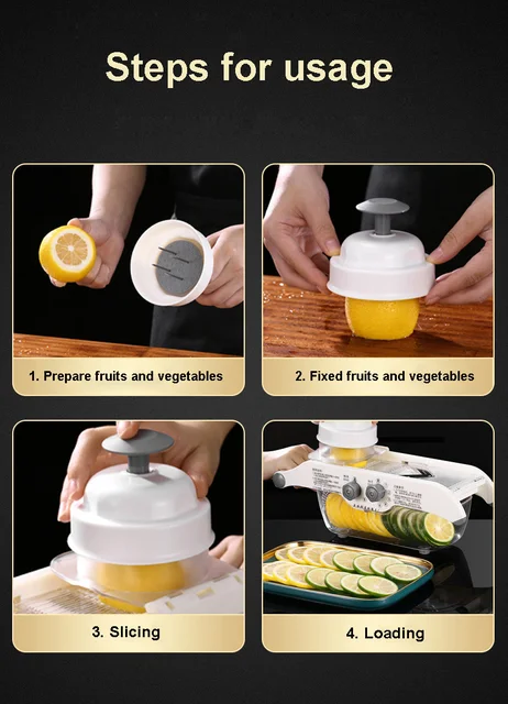 Multifunction Lemon Slicer Kitchen Accessories Home Gadgets