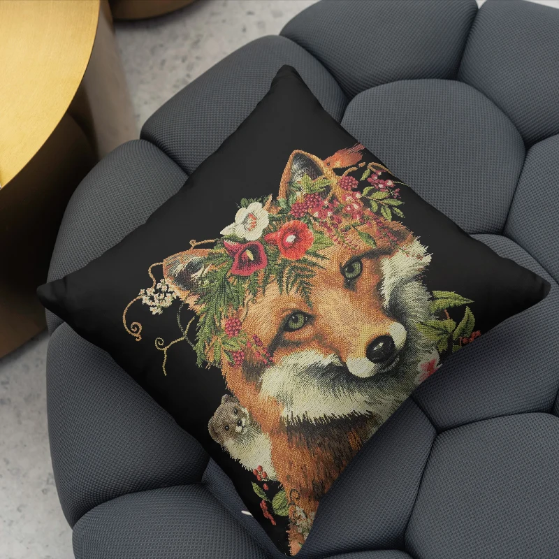

Gift Cushion Pillow Case 45x45 Animal Decoration Throw Pillow Case Home Decoration