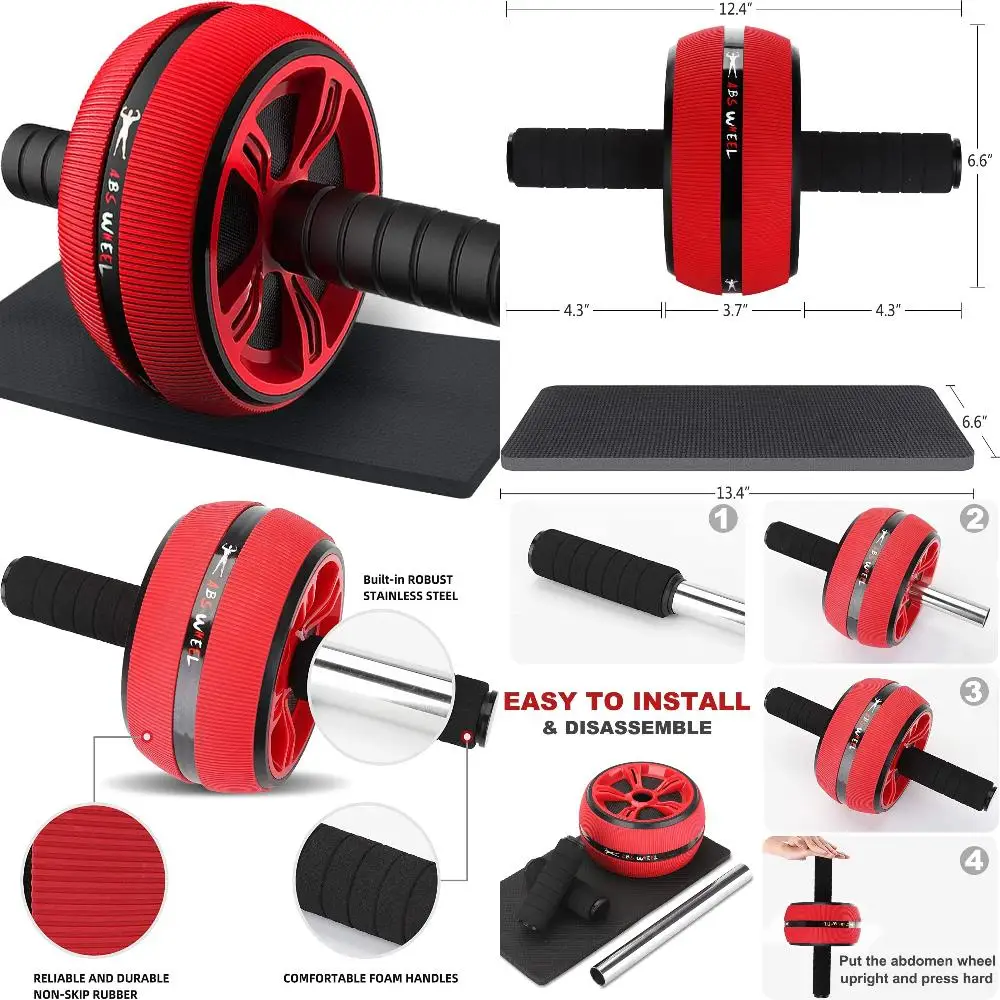 Easy-to-use Ultimate Abs Training Set-Ideal for Beginners and Advanced Fitness Enthusiasts. Easily Sculpt Strong, Chiseled Abs