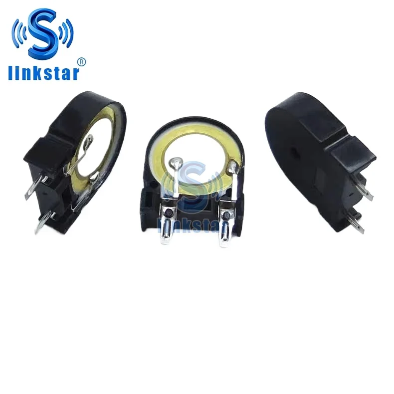 1PCS 2207 Horseshoe with pins, semi-circular, piezoelectric passive buzzer Buzzer for microwave ovens and range hoods