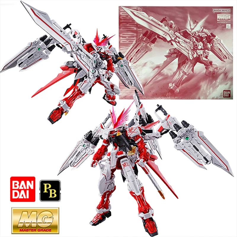 

Фигурка Bandai Namco PB MG Gundam Astray Red Dragon 1/100, 18 см, Оригинальная фигурка модели Gundam, сборная игрушка, коллекция подарков