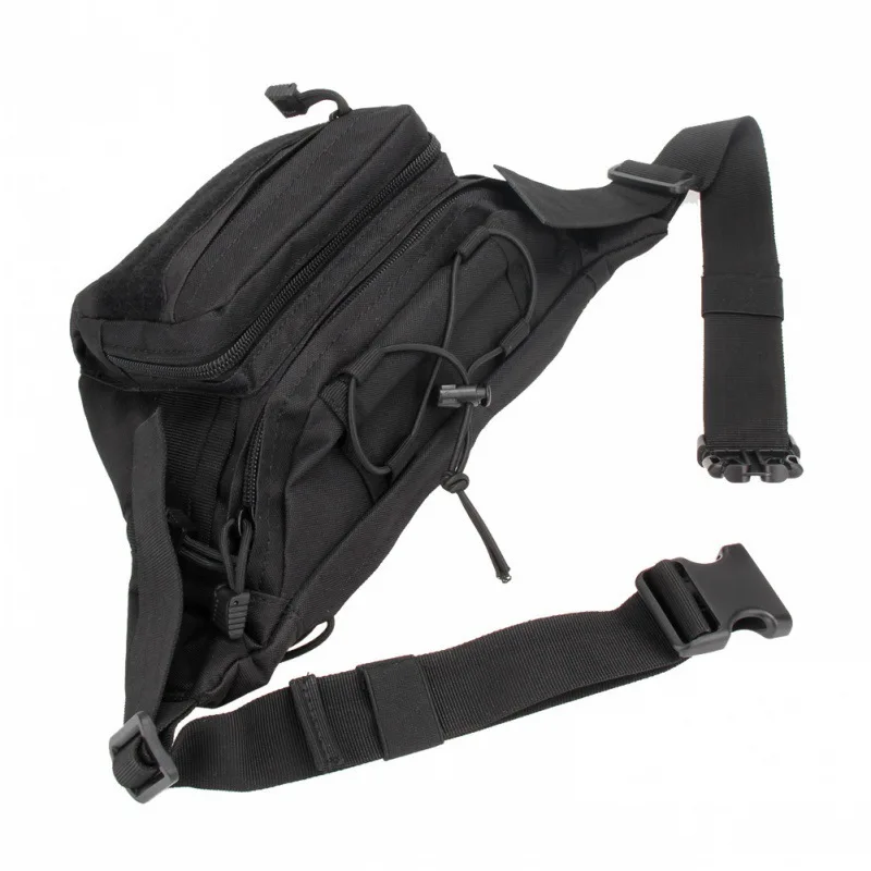 Large Capacity Camping Hiking Tactical Waist Pack Mens Waist Bag Solid Color/Camouflage Print Fanny Pack Waterproof Outdoor Bags 6