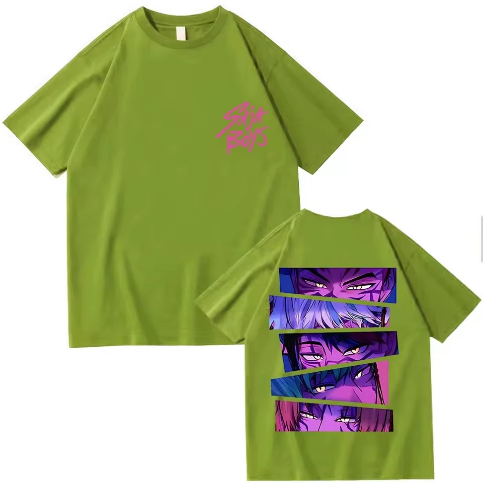 YiJee KPOP Streetwear Shirt Für Jugendliche – Vintage Demon