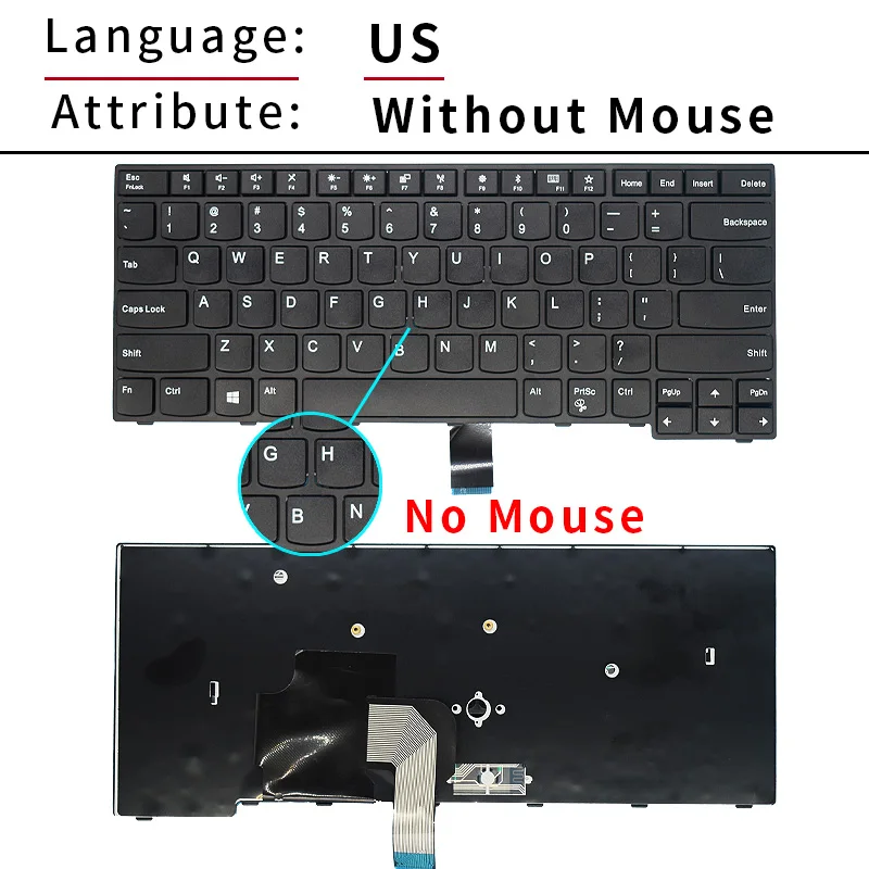 teclados de reposição