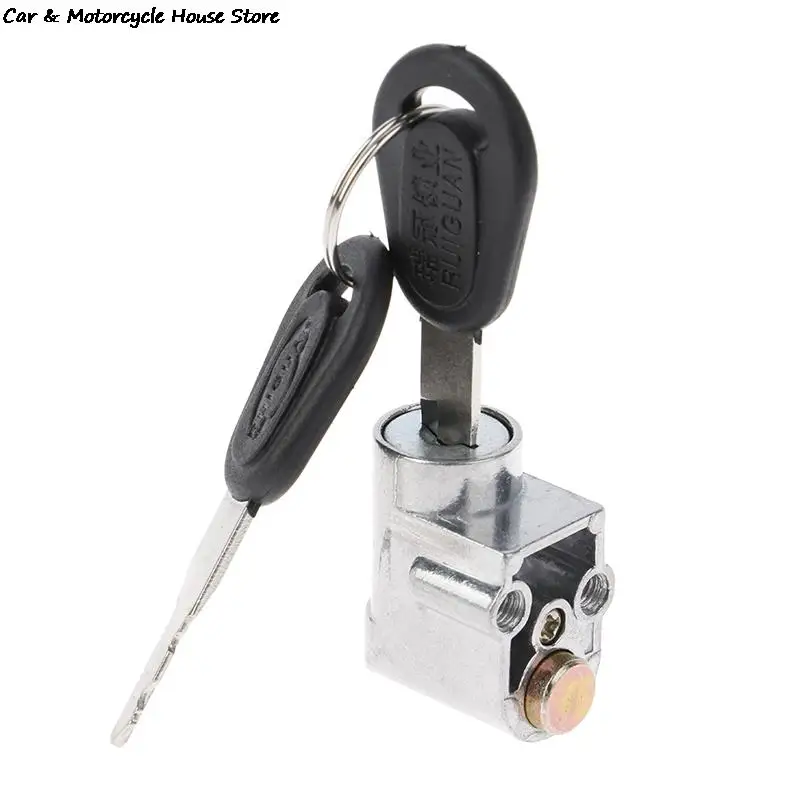 

Блокировка зажигания, блокировка аккумуляторной батареи + 2 ключа для мотоцикла, электровелосипеда, скутера, электровелосипеда