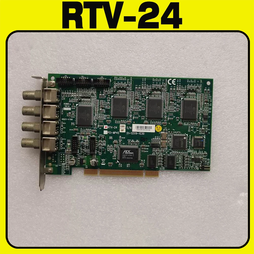 

For ADLINK RTV-24 51-12519-1C30 Four-channel Image Capture Card RTV-24