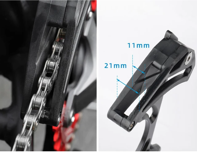 Guida Catena Per Bicicletta In Alluminio - Stabilizzatore Per Mountain Bike E Bici Da Strada