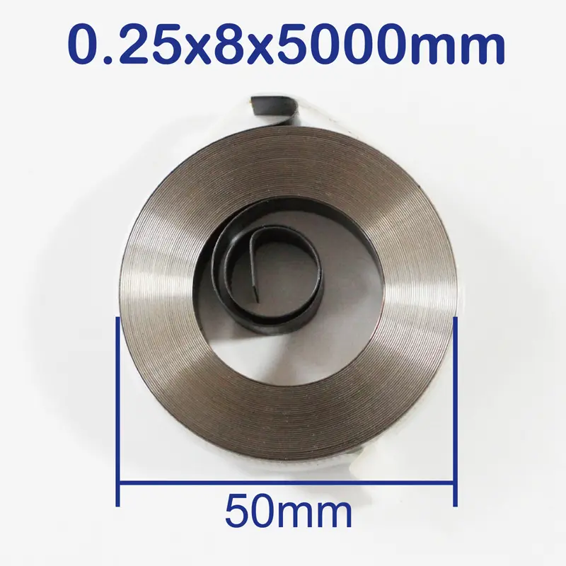 Flat Spiral Coil Constant Force Springs Various Sizes image 17