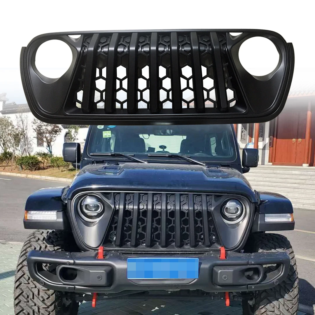 

For wrangler grille JL1199 retrofit original grille for wrangler 2018\2019\2020\2022 ABS car grille replacement accessories