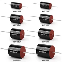 5pcs  0.22UF-47UF 400V SCR Polypropylene MKP Non-Polarity Tweeter Speaker Frequency Divider Capacitor 400V2.2/3.3/4.7/6.8/10UF - Image 2