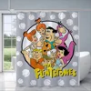Shower Curtain Waterproof Polyester Fabric Paint Colorful Curtains Classic Cartoon Flintstones Home Bathroom Decor With Hook 3