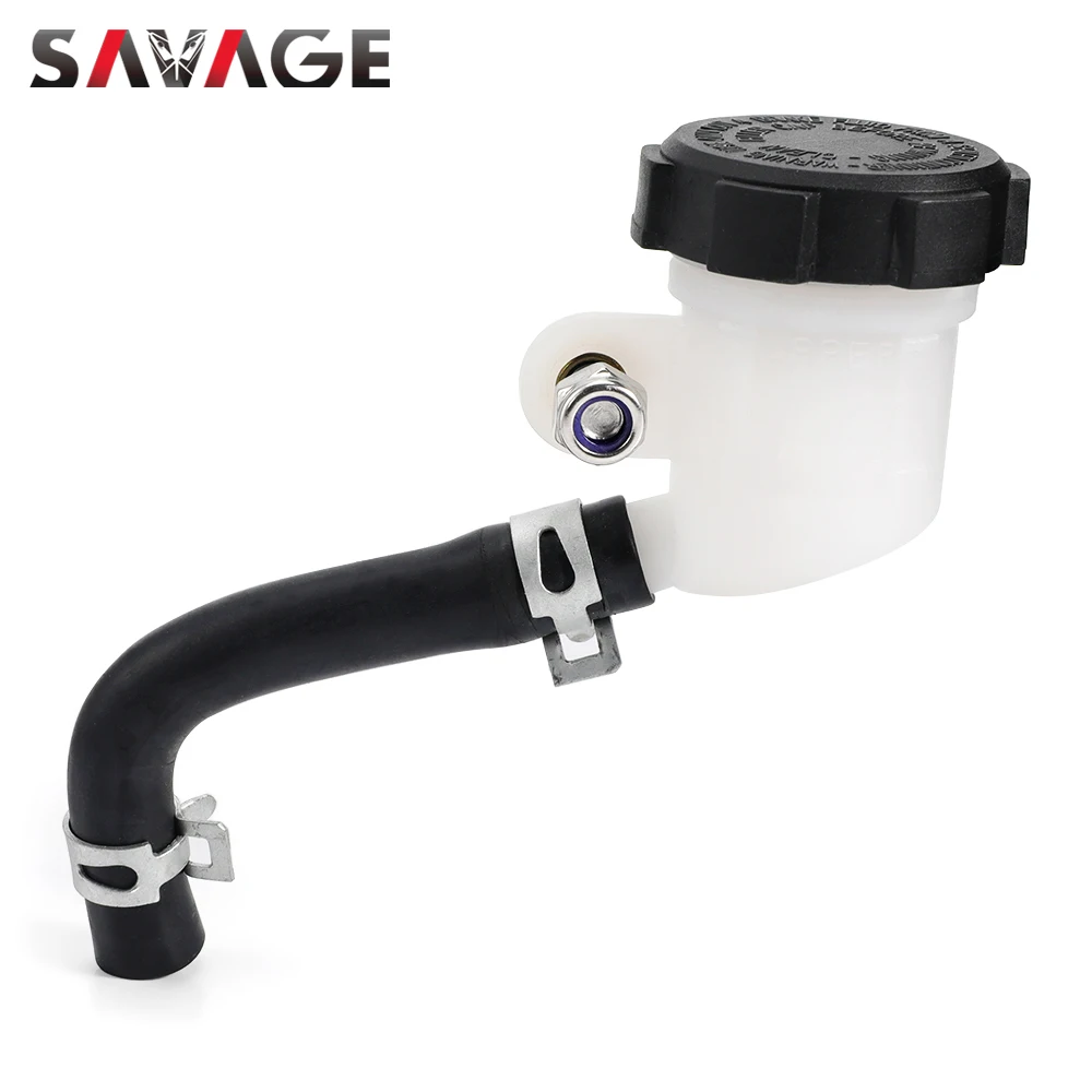 Motorcycle Universal Front Hydraulic Clutch Reservoir Cup Rear Brake Master Cylinder Oil Fluid Reservoir Tank for Yamaha Honda