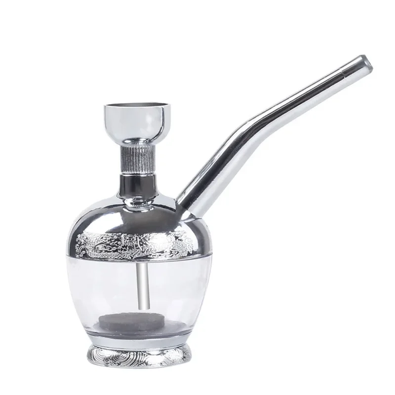 Description Picture 3 of itemMicrofilter water Smoking Pipe For 8mm cut tobacco Healthy Smoke filter Pipe Portable Reduce Tar Cigarette Holder Gift for Men