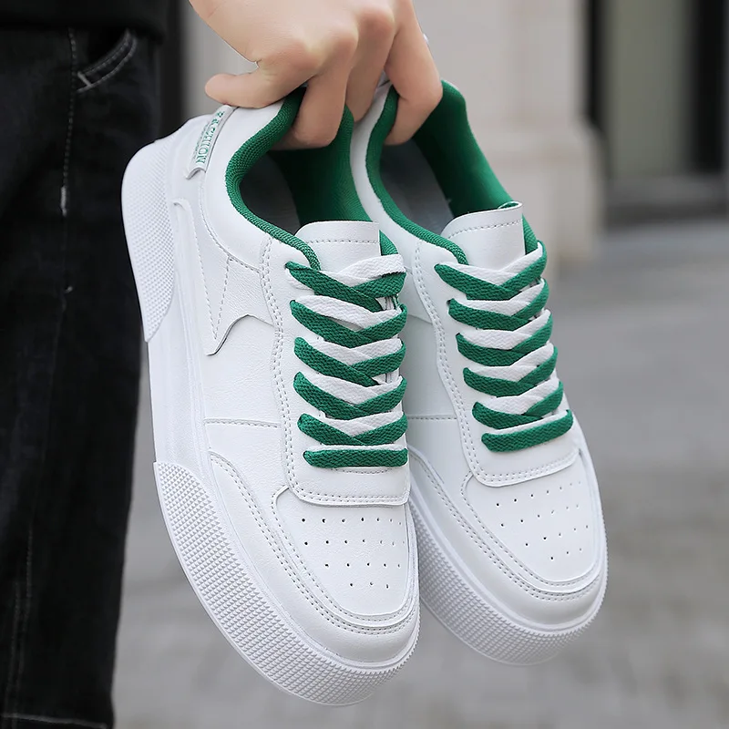 

Board shoes men's spring and fall hundred casual white shoes men fashion trend low-top teenage students sports men's shoes