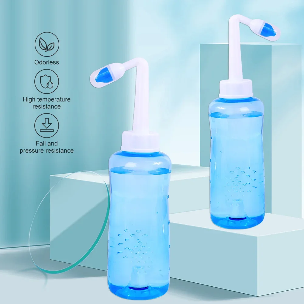 Nasal Aspirator Nasal Irrigator Universal Nasal Wash Cleaner Adults Children Sinusite Nose Protector Moistens Avoid Allergic Rhinitis Washing Cleaning Tools