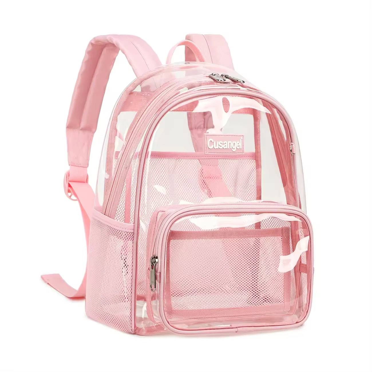 Mini Backpack Pink Clear Bookbags Clear Bags Clear Stadium