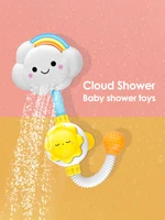 Baby Bath Toys, Bathing Cute Swimming Water Spraying Clouds Flowers Shower Bath Toy For Kids Swimming Pool Water Playing Toy Bab 2