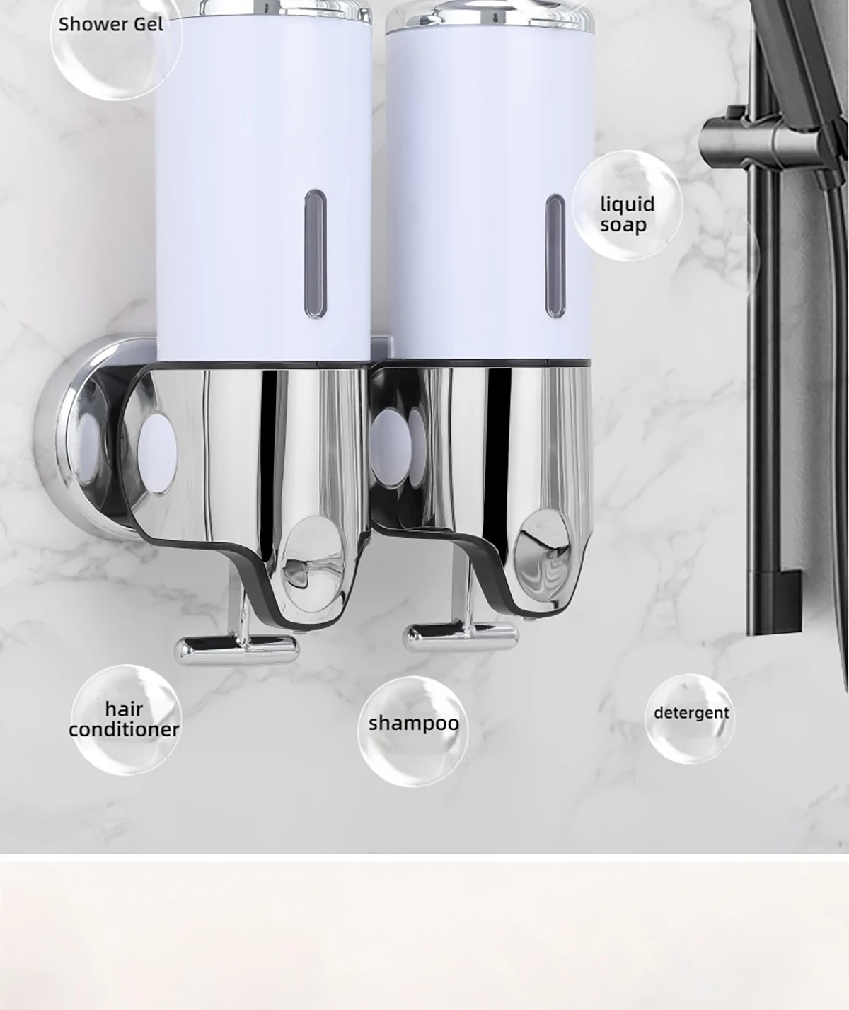 Dispensador de sabão líquido compacto - imagem 4