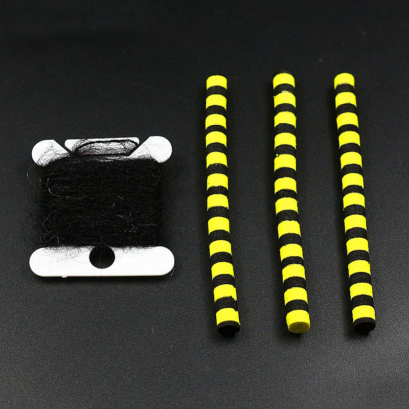 Fly Tying Buoyant Foam Cylinders for Insect Body Extensions - 7cm Long