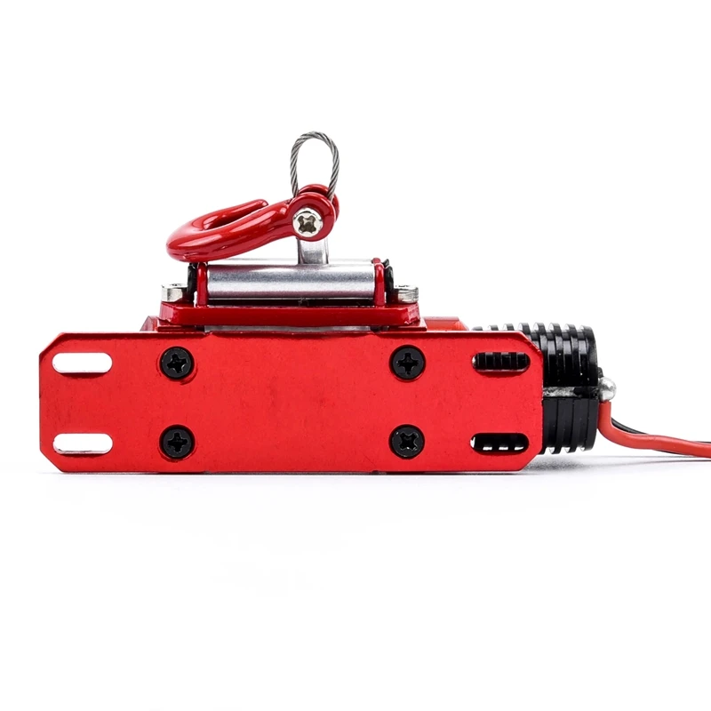 1/10 Metal Crawler Winch Wireless Remote Controller Receiver For 1/10 RC Crawler Truck Axial RC4WD rc crawler winch