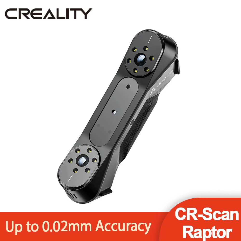 Creality 3D CR 스캔 랩터 다중 라인, 블루 및 NIR 소비자 3D 스캐너, 24 비트 풀 컬러 스캐닝, 고속 스캐닝