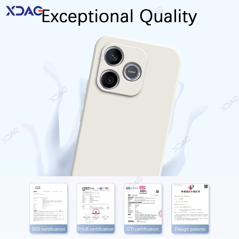 Slim Silicone Case with Soft Anti-Scratch Microfiber Lining