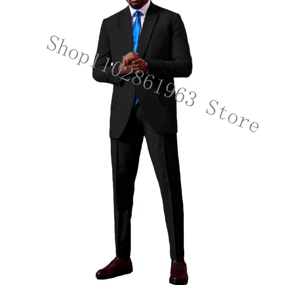 Beige Slim Fit Male Suits Wedding Tuxedos 2 Pieces Formal Groomsmen Bridegroom Wedding Groom Wear Blazer Pants Terno Masculino