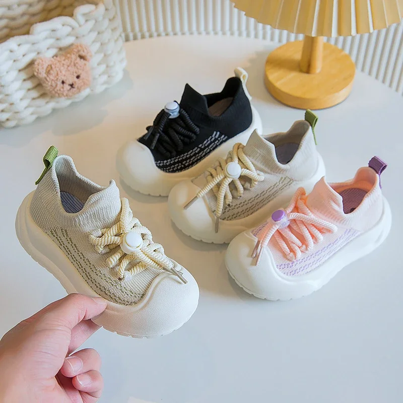 Casual Patchwork Kids Sneakers for School and Running