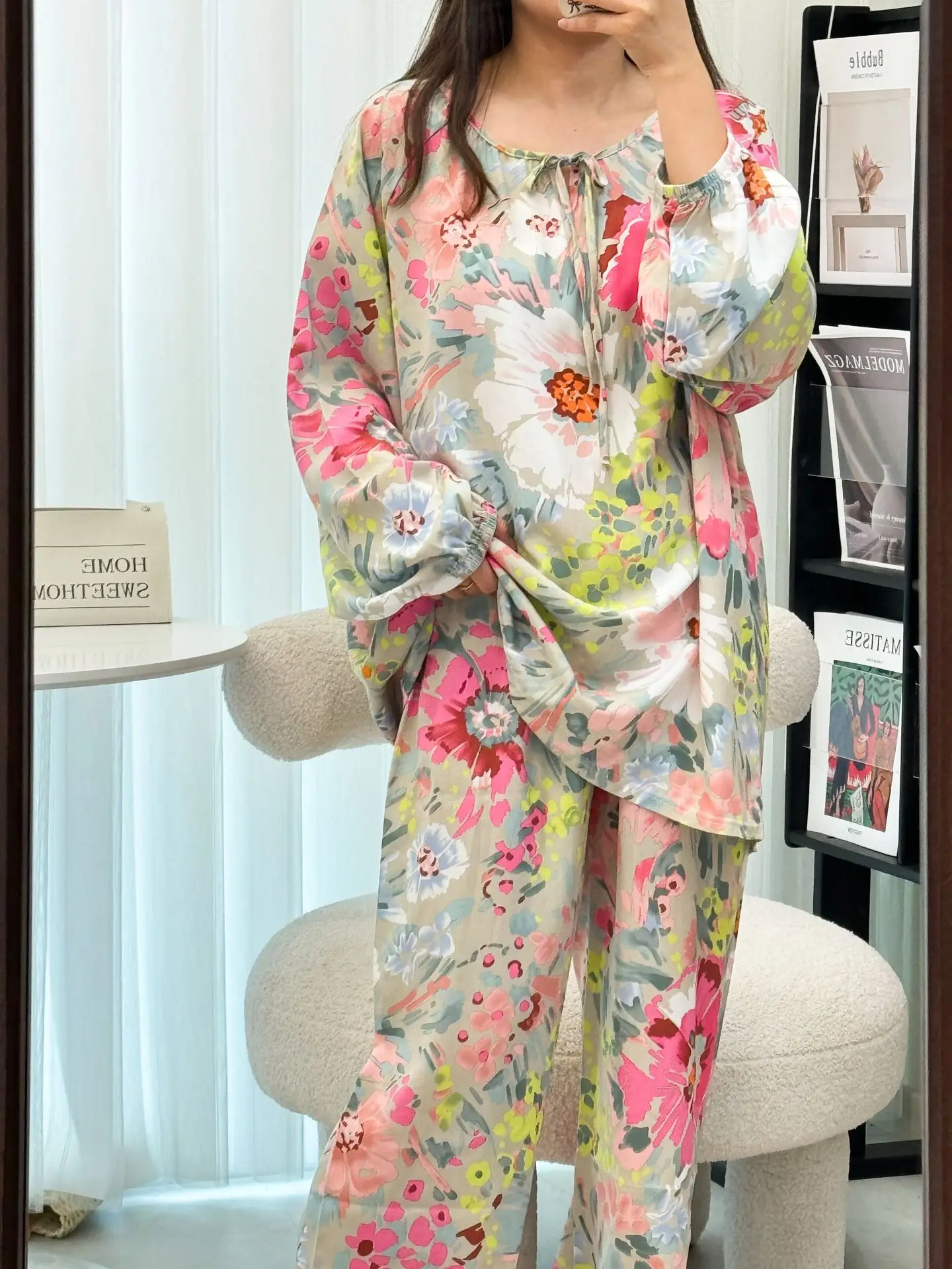 Plus Size Pijama Pajama Sets Women Pajama Pyjama Pour Femme Women's Pajamas Ensembles Nightgowns Sleepwear Clothing Set Trouser