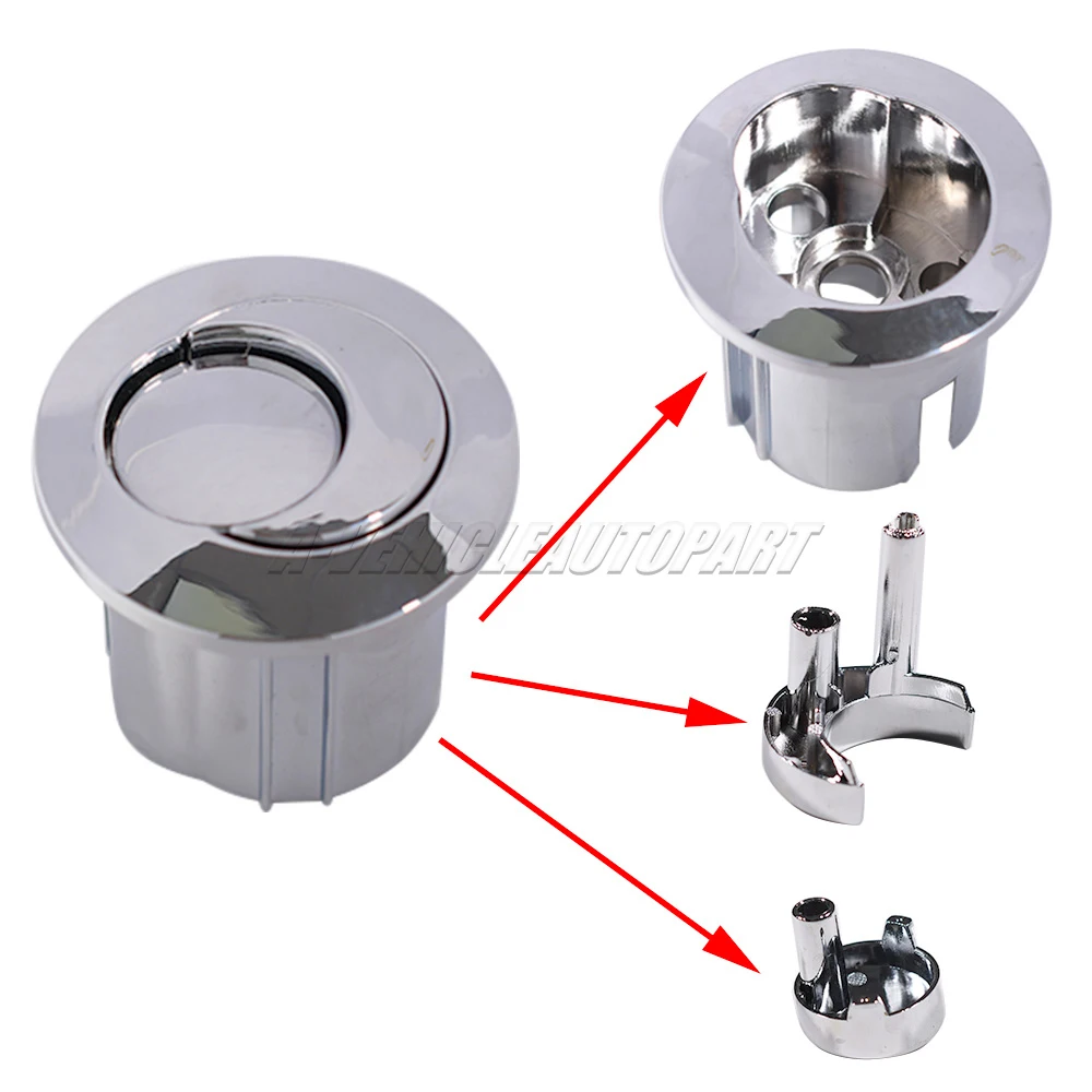 Compatible With ROCA Cistern D2D Dual Flush Push Button Half Moon AH0001800R