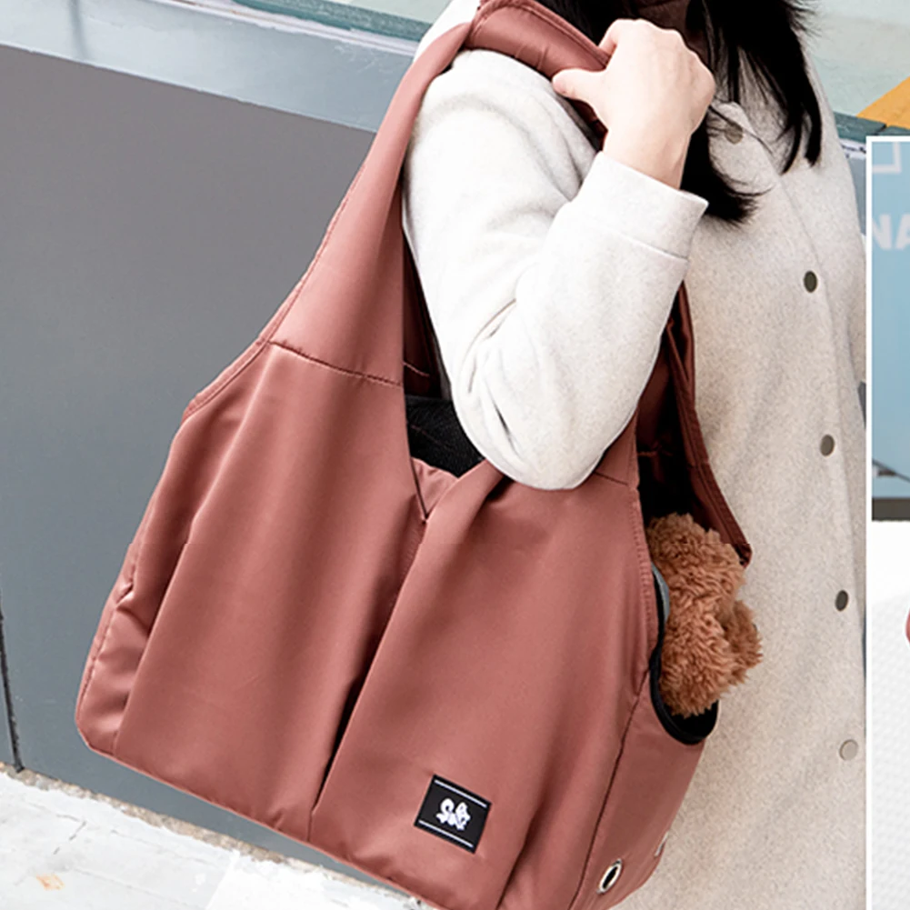 Portable Casual Shoulder Bag Waterproof Outdoor Cat Dog Carrier Panier Handbag