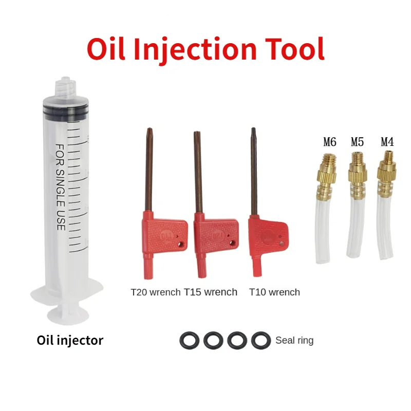 Bicycle Oil Injection Tool Apply To SRAM/SHIMANO/MAGURA/Avid/XTECH/ZOOM and Other Brands Bicycle