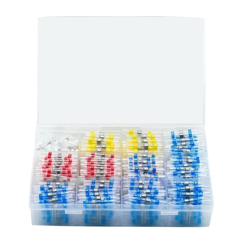 

300Pcs Solder Seal Wires Connector Self Soldering Heat Shrink Butt Connector Solder Sleeve Waterproof Insulated