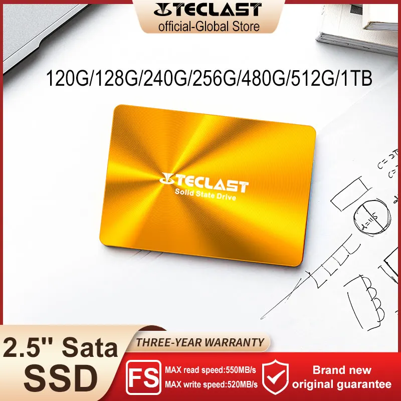 Твердотельный накопитель Teclast SSD 240G 480GB для ноутбука настольный компьютер 320G 128G 256G