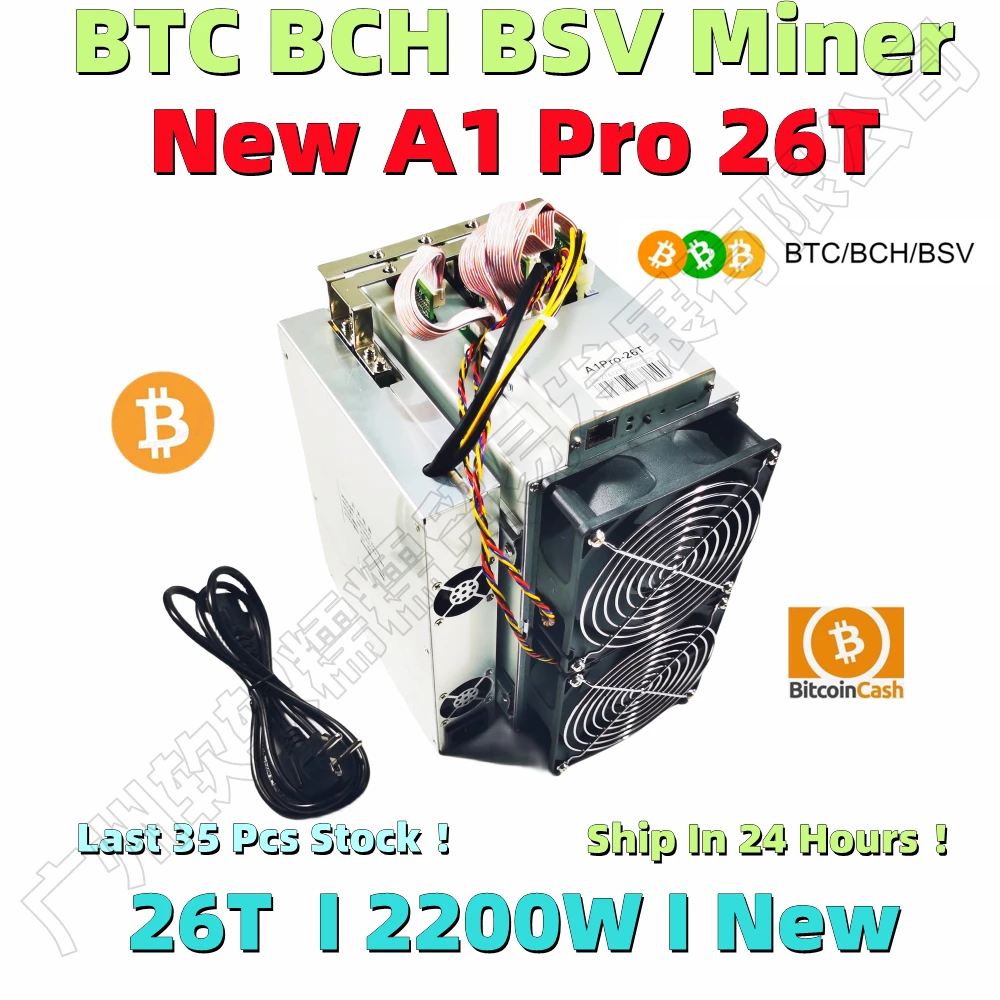 In Magazzino New Love Core A1 Pro 26T Btc Bch Bsv Miner (Con Psu) Meglio Di Antminer S9 S15 S17 T17 S19 Whatsminer M21S M30
