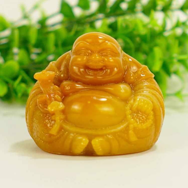 

Wenfang Calligraphy, Painting Seal Cutting, Jade Shoushan Stone Material Collection, Inscription, Maitreya Buddha Single Seal