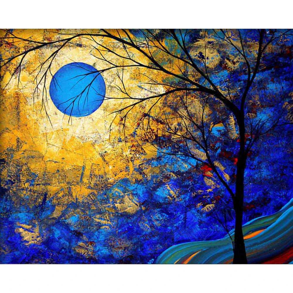 モダンなアートツリーの油絵青い抽象的な風景キャンバス美しいイラストリビングルームの壁の装飾のための高品質 Oil Painting France Oil Painting Printoil Hydraulic Aliexpress モダンなアートツリーの油絵青い抽象的な風景キャンバス美しいイラストリビングルームの壁の装飾のための高品質 Oil Painting France Oil Painting Printoil Hydraulic Aliexpress