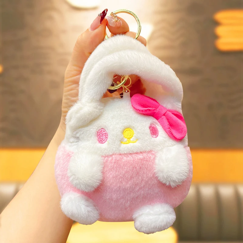 

1 шт. Женская плюшевая сумка Kawaii мультяшная сумка на плечо женская сумка через плечо сумочка из искусственного меха маленькие кошельки для телефона пушистая сумка-шоппер