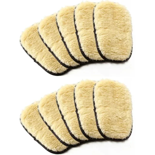 Car Cleaning Gloves Car Cleaning Sponge Glove Car Polishing Washing Mitt Gloves Microfibre Wash Automotive Kitchen Homes Cleaner Wool