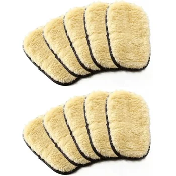 Car Cleaning Sponge Glove Car Polishing Washing Mitt Gloves Microfibre Wash For Automotive Kitchen Homes Cleaner Wool