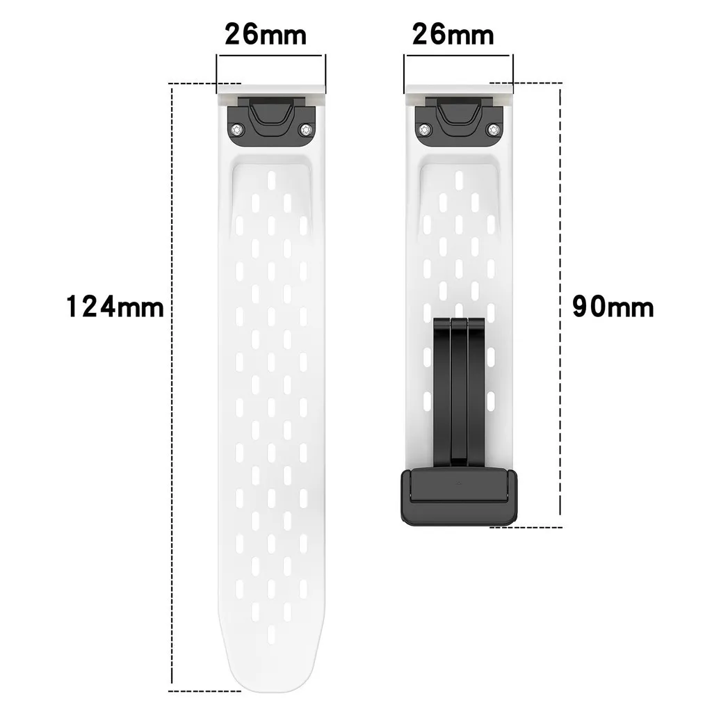 Magnetic Silicone Quick Release Sports Strap