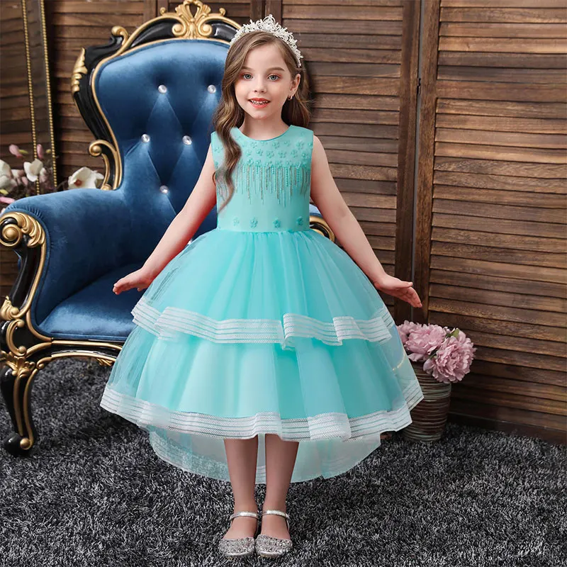 Dress Girl Wedding Party 12 Years Kids Dress Wedding 12 Years Fashion Kids Aliexpress