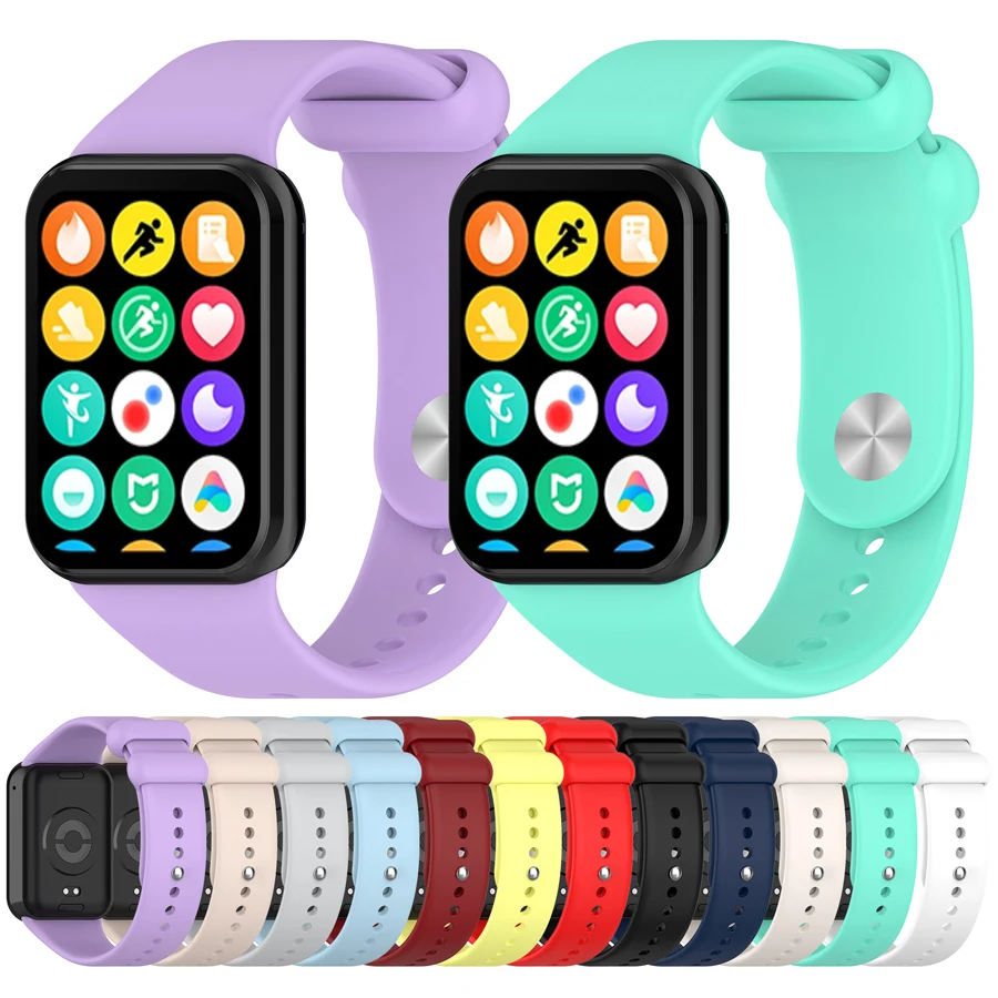 Sport Silicone Strap Bracelet Wristband, Replaceable and Comfortable