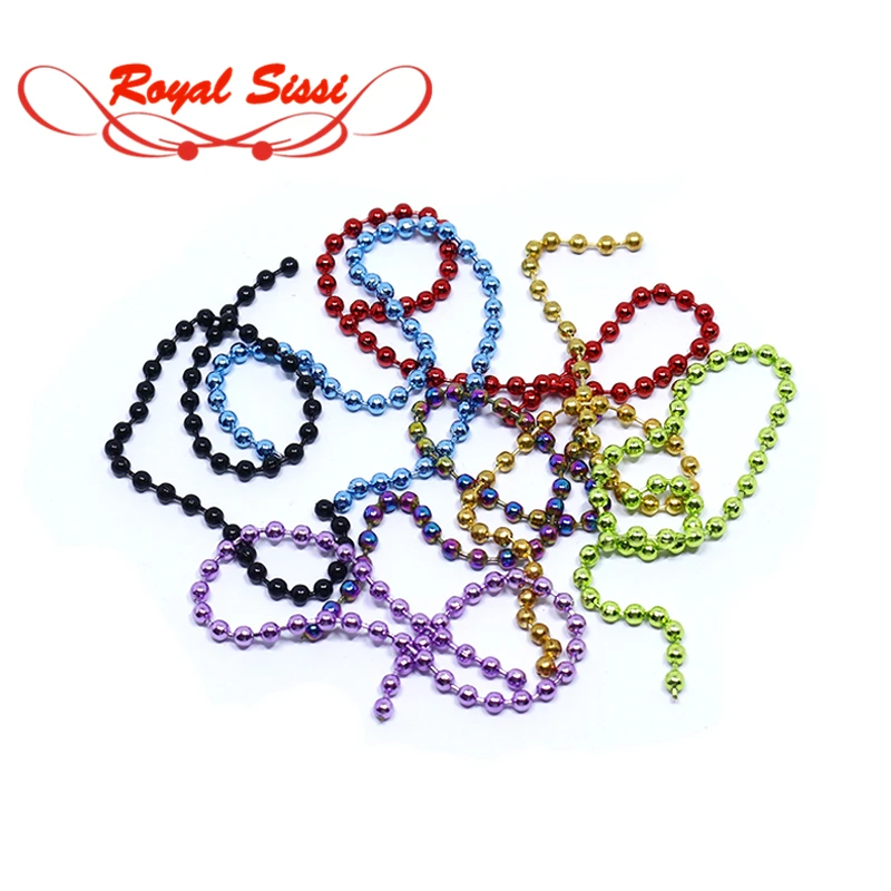 RoyalSissi1meterpack8optionalcolorsminibeadchainflytying