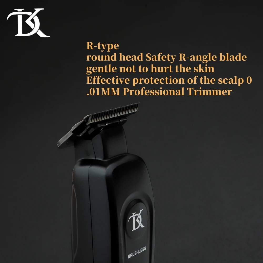 Men's Professional Hair Clippers, Beard Trimmer 0 Serrated color Electric Push Shears barber's tools 5