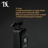 Men's Professional Hair Clippers, Beard Trimmer 0 Serrated color Electric Push Shears barber's tools 5