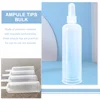 50 Pcs Set Plastic Ampule Tips Replacement for Mini Dispensing Small Liquid Bottle Finger Protection 6