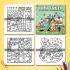 COZY CUTIES Bold-easy Patterns Coloring Book for Adults Cute Drawing Book Perfect Gift for Party and Birthday 4