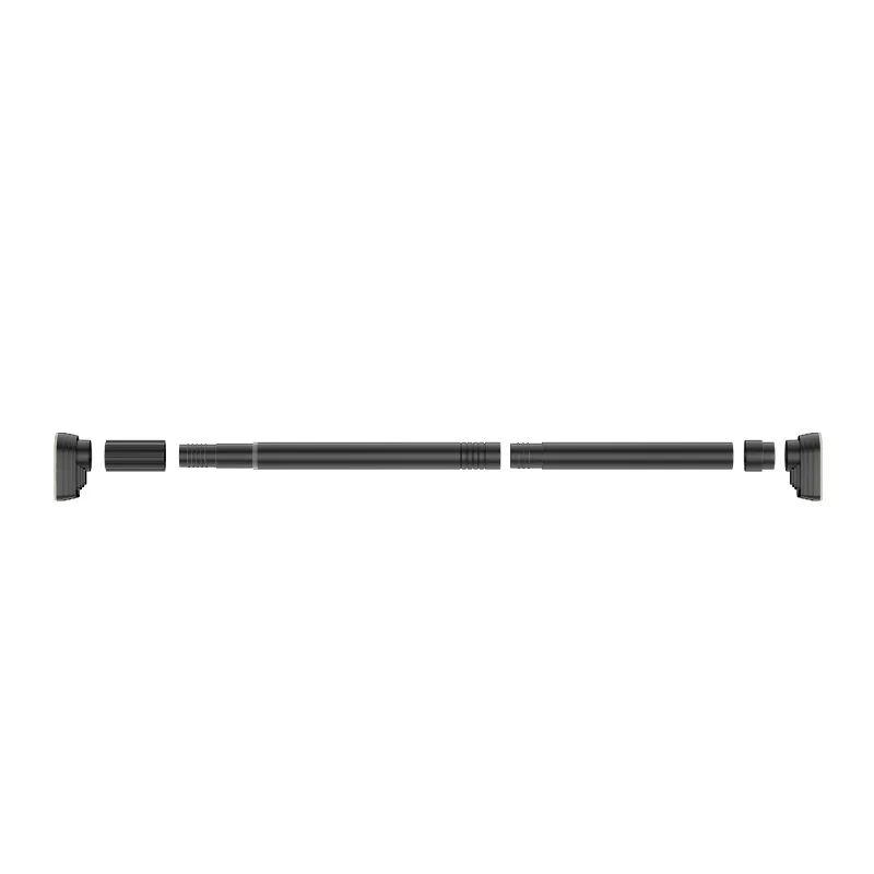 Up To 2.7m Adjustable Stainless Steel Shower Curtain Rod Clothes Drying Rack No-Drill Telescopic Pole for Laundry Room Bathroom curtain rods